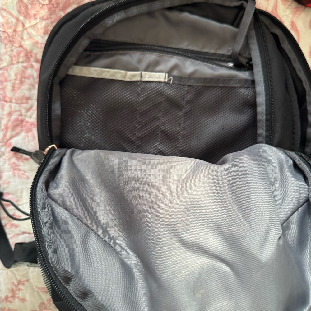 The North Face Black and Gray Men's Backpack
